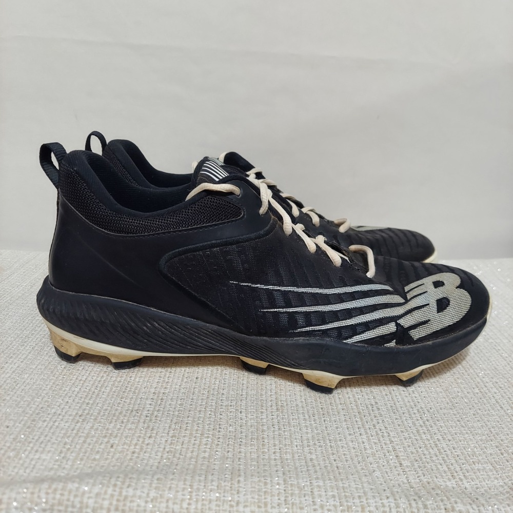 Men's New Balance FuelCell 4040K6 Metal Baseball Cleats Size 12 D Black